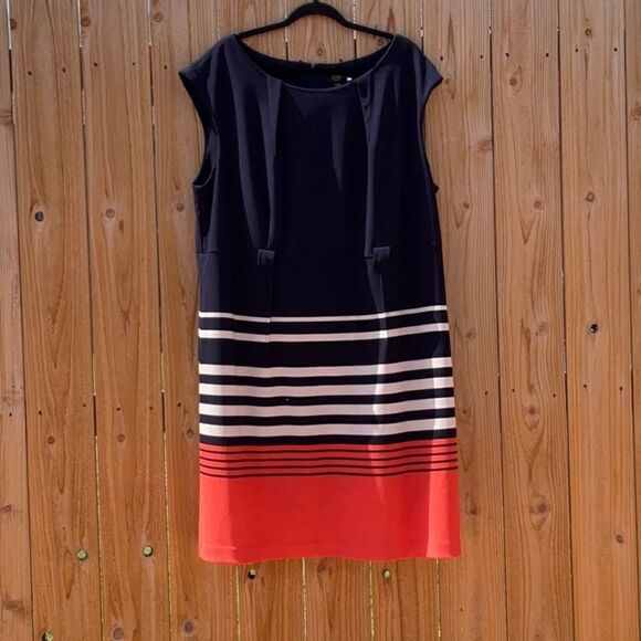 Take 50% OFF- ILE New York Women MultiColor Dress, Size-22W - Picture 1 of 8